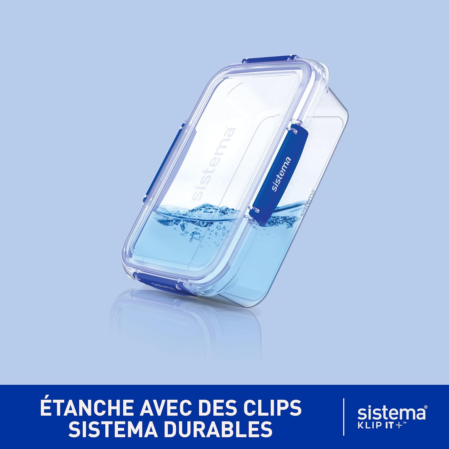 Detalle de KLIP IT PLUS 2,2 L récipient hermétique 🍱