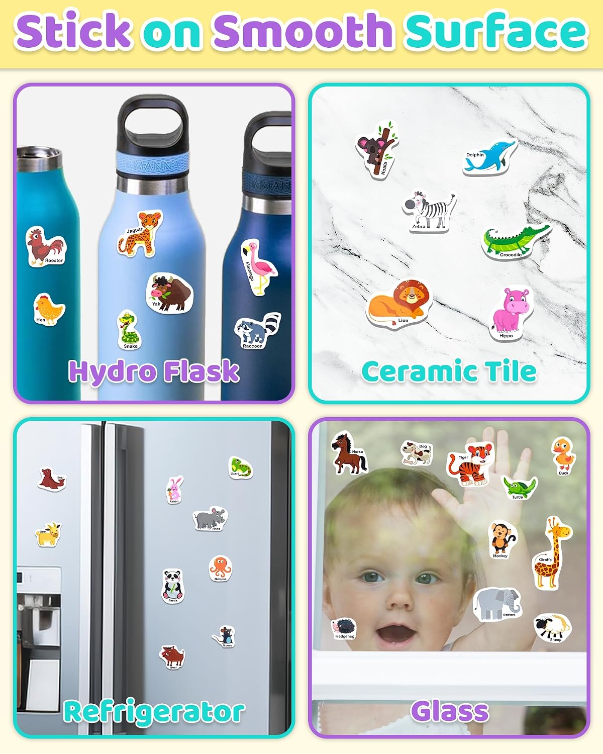 Detalle 2 de Benresive Reusable Sticker Book 3+