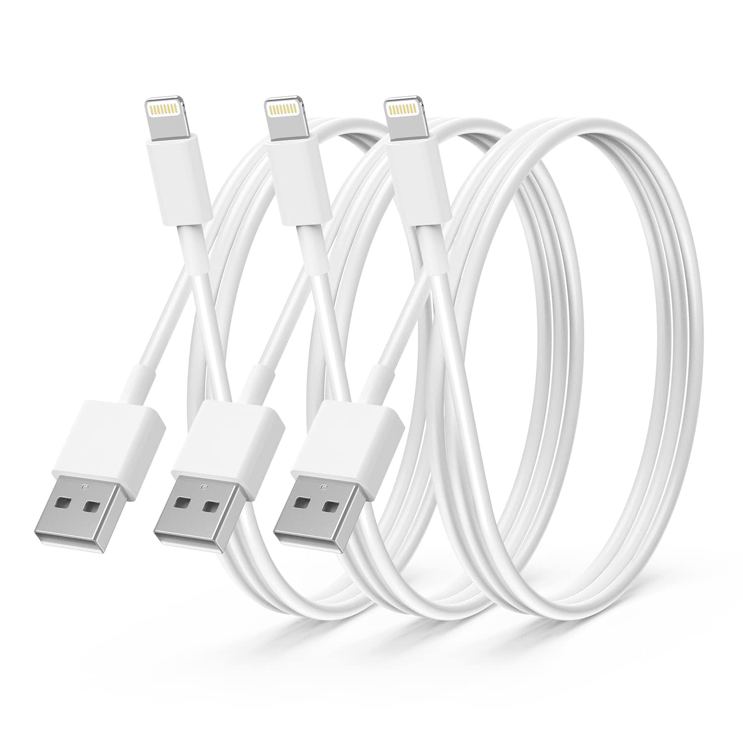 Detalle de CyvenSmart 3Pack Apple MFi Lightning Cable