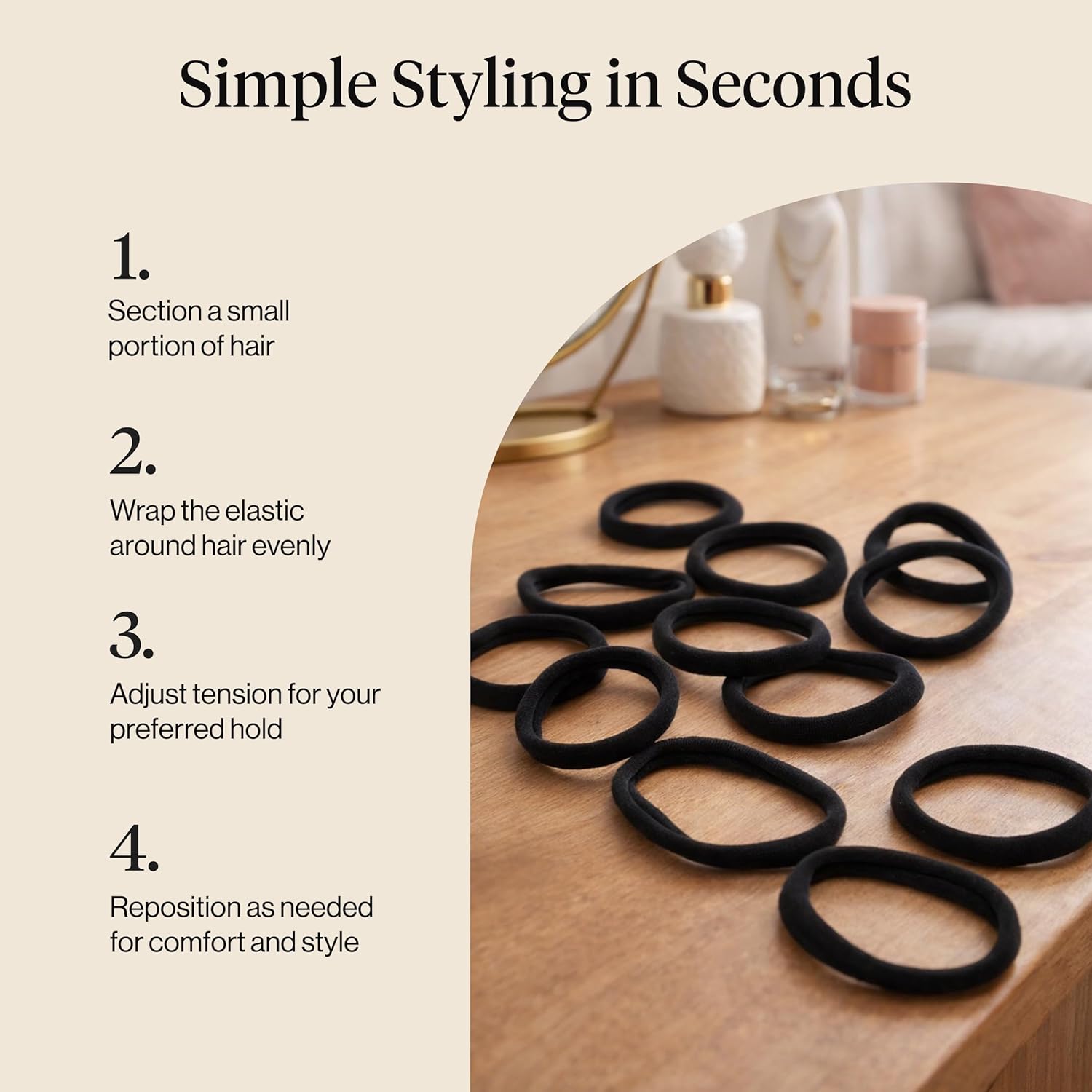 Thumbnail 6 de Kitsch Nylon Hair Ties 12 Pack