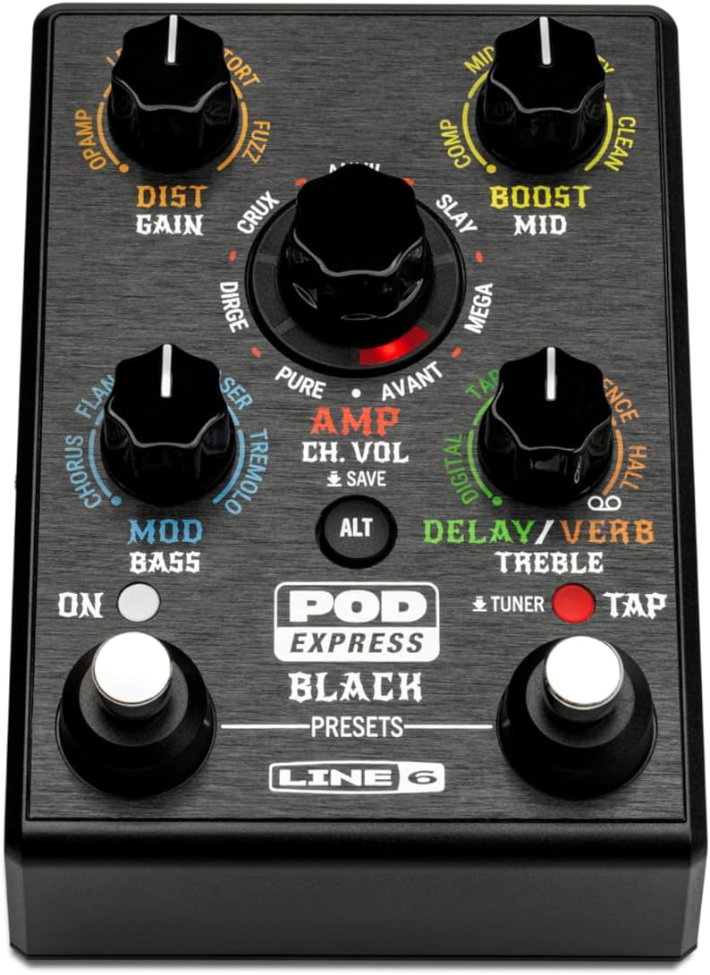 Thumbnail 2 de Line 6 Multi-Effects Guitar Pedal, POD Express Black