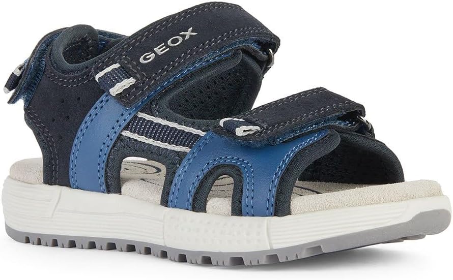 Detalle de Geox Jungen J Sandal Alben Boy ASandal – zuverlässige Kindersandale für den Sommer
