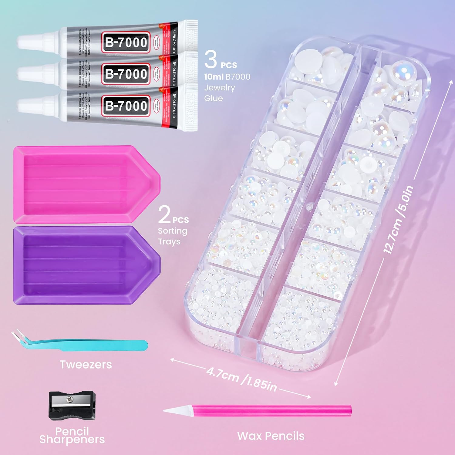 Thumbnail 6 de AB Pearls Bedazzling Kit, 20,000 Rhinestones