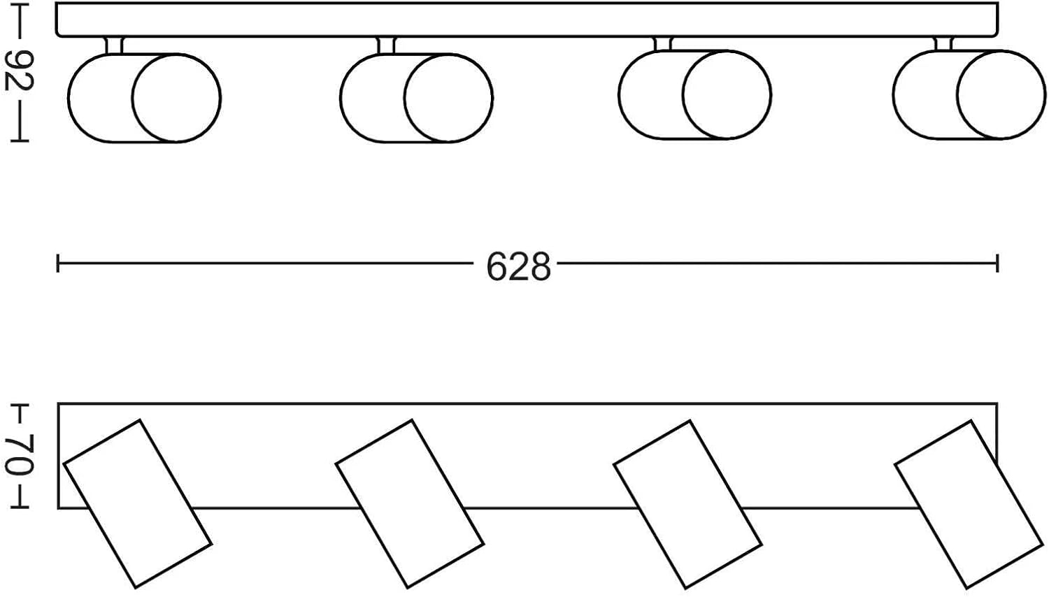 Thumbnail 2 de Philips myLiving - Foco Kosico GU10, metal negro 🖤