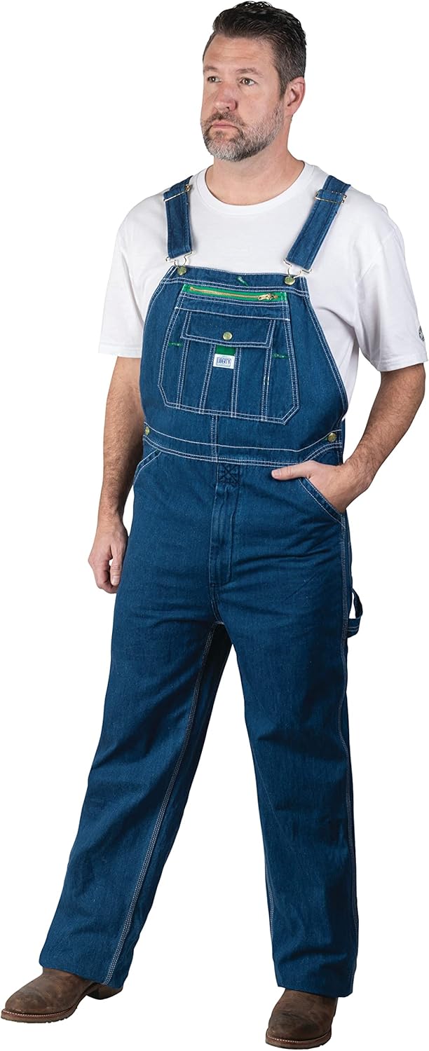 Liberty Men's Denim Bib Overall