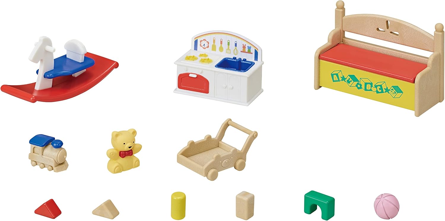Detalle de Sylvanian Families coffre à jouets 15 accessoires