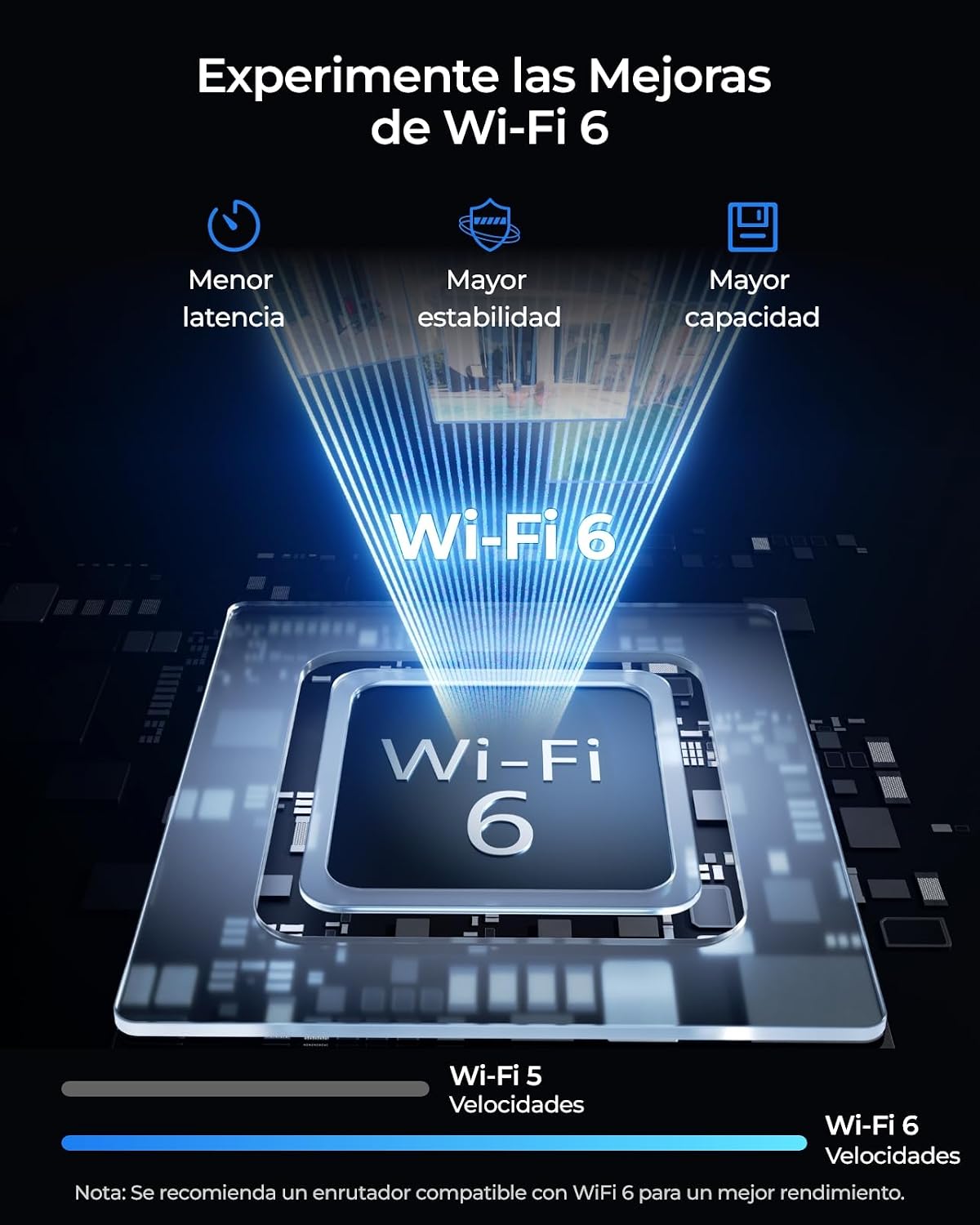 Detalle 2 de Reolink 4K PTZ Cámara Vigilancia WiFi Exterior 8MP