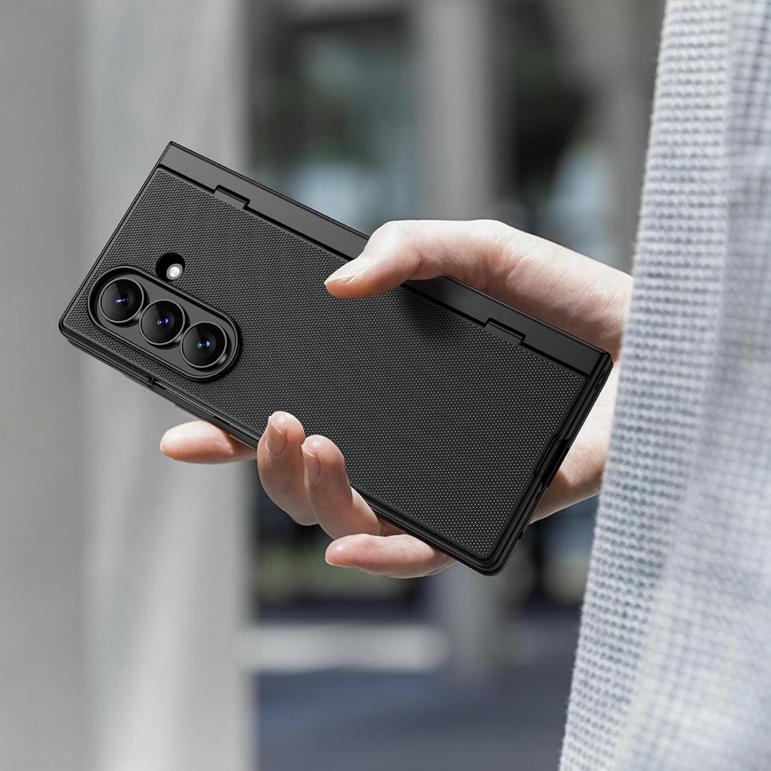Thumbnail 6 de Doeshine Galaxy Z Fold 7 Case with 9H Screen Protector