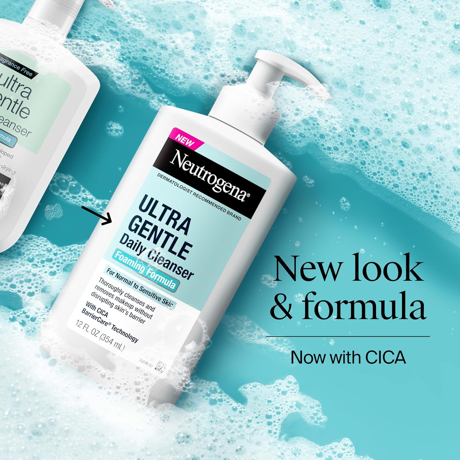 Detalle 2 de Neutrogena Ultra Gentle Daily Facial Cleanser for Sensitive Skin