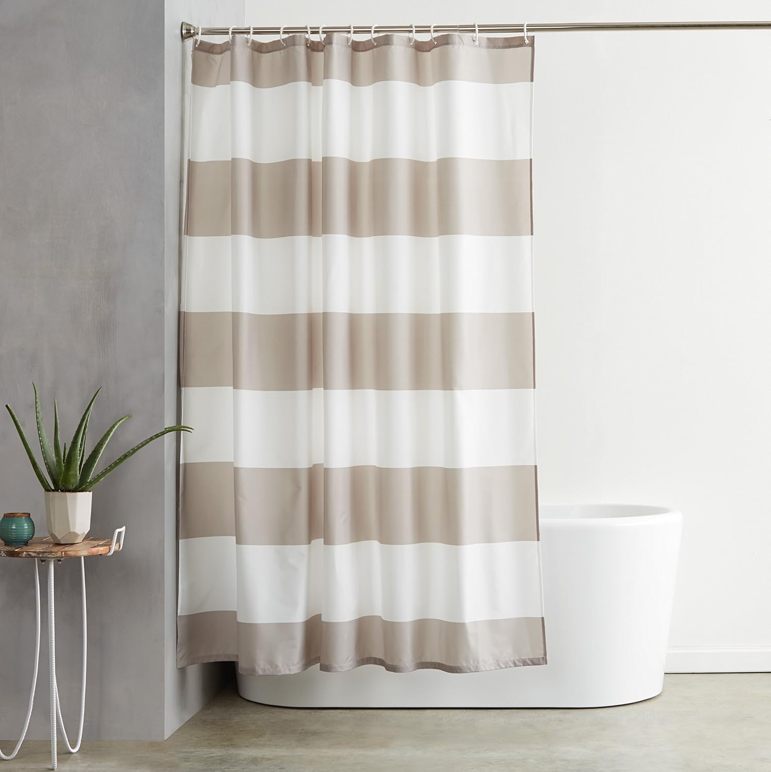 Thumbnail 6 de Amazon Basics Rideau de Douche 183 x 183 cm