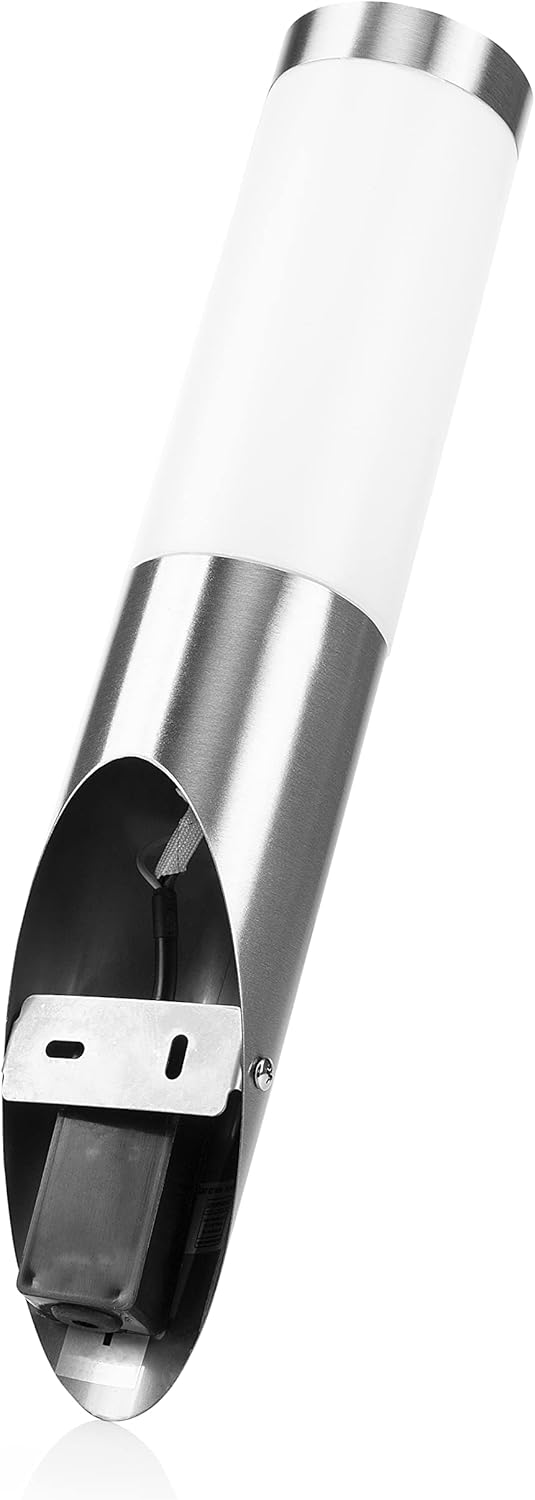 Thumbnail 4 de Ranex RX1010: Lampada da Parete in Acciaio Inossidabile Spazzolato con Attacco E27