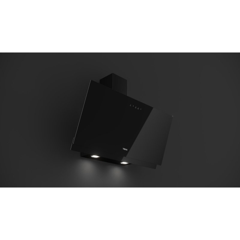 Detalle de Teka DVN 67050 TTC BK – Campana decorativa vertical de 60 cm, acabado negro