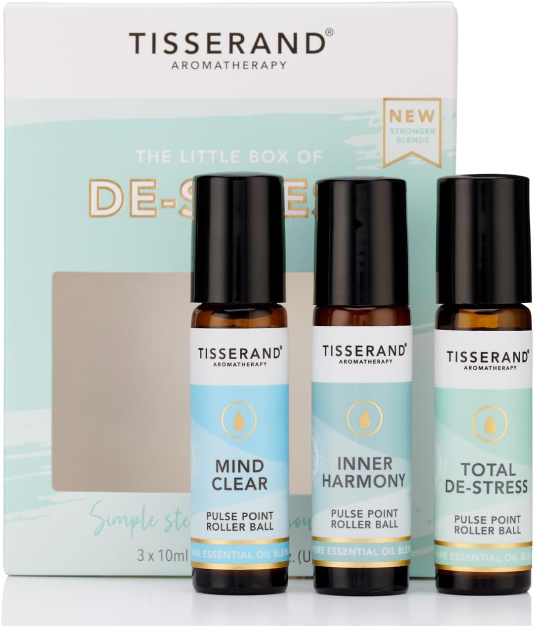 Thumbnail 2 de Tisserand The Little Box of De-Stress: Mind Clear, Inner Harmony, Total De-Stress – 3x10ml