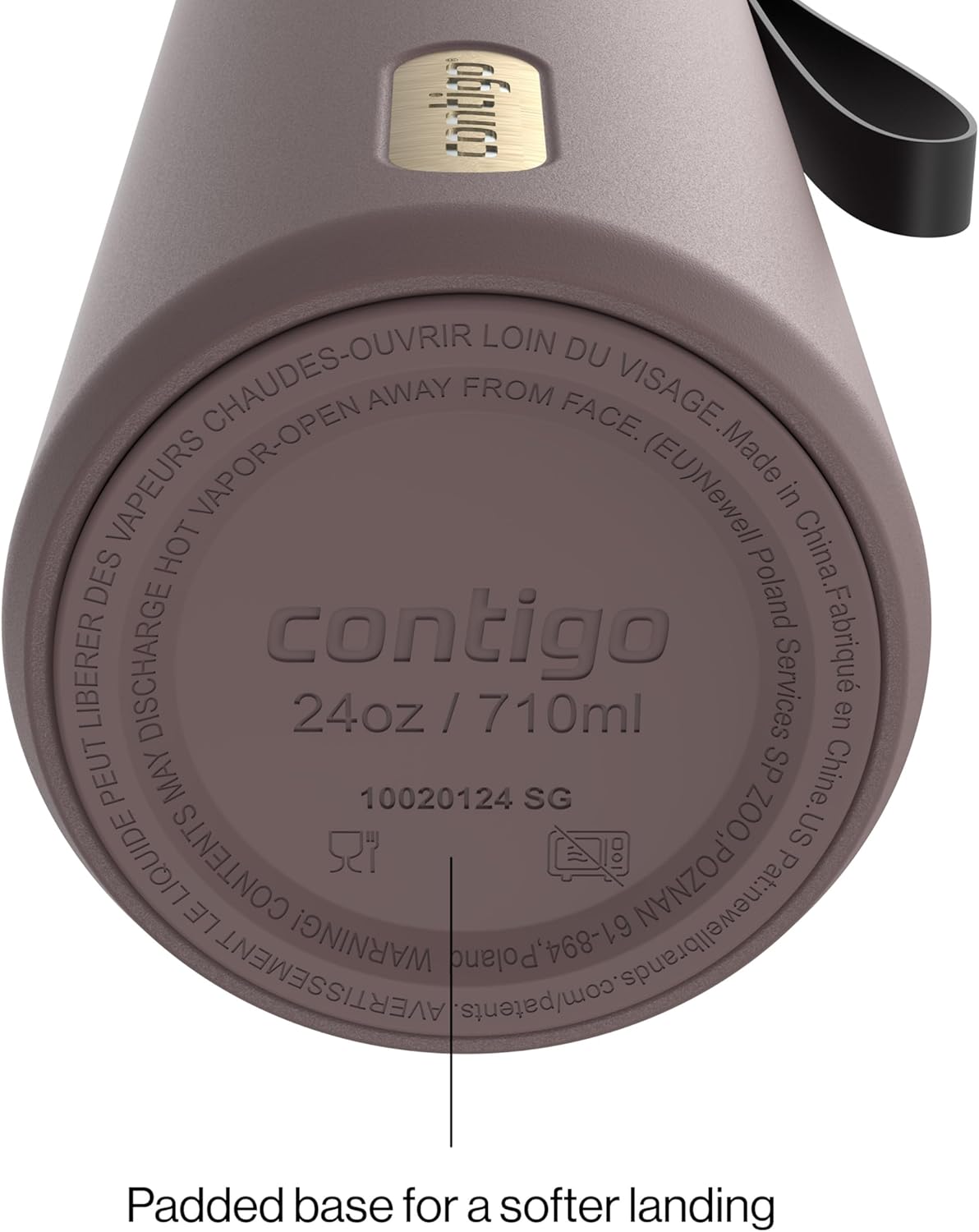 Thumbnail 3 de Contigo Stainless Steel Water Bottle 24 oz