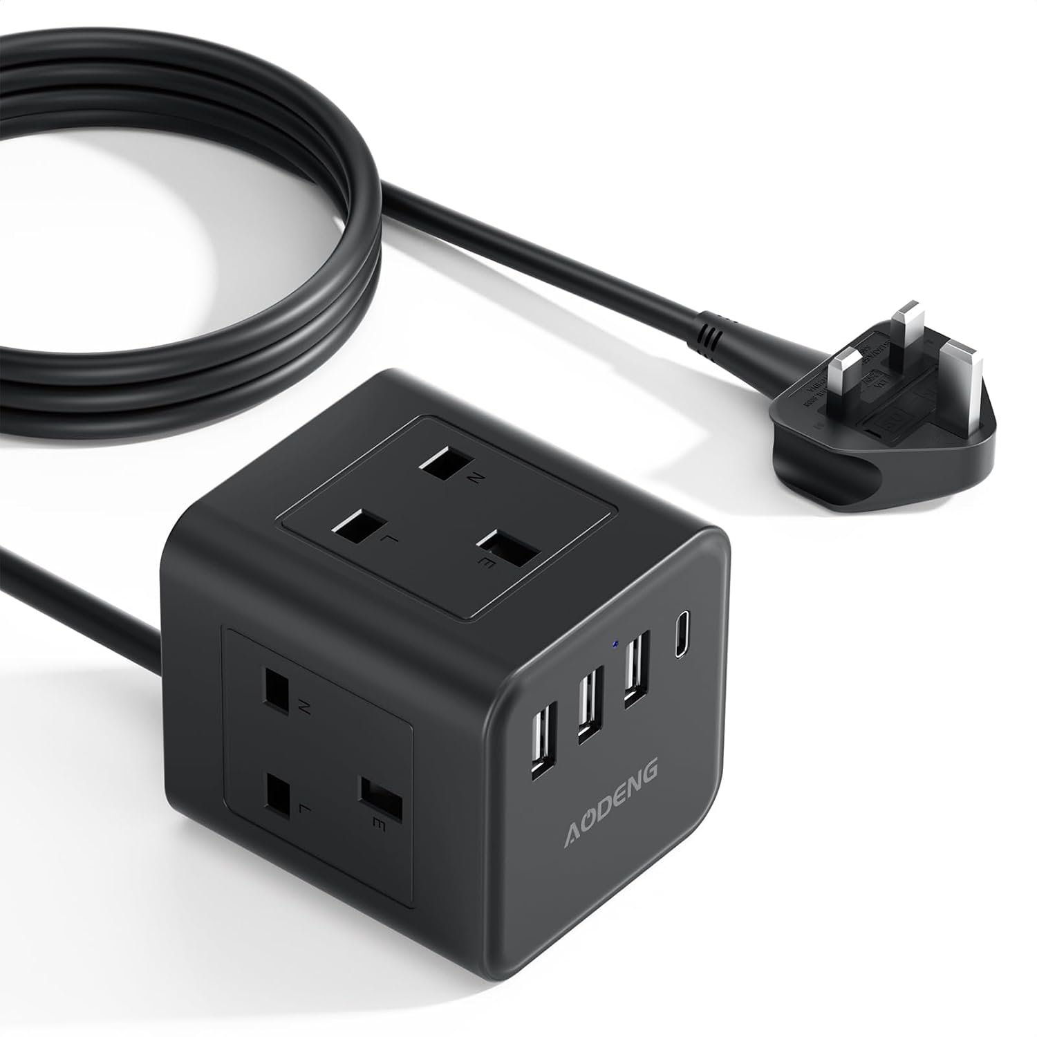 Detalle de 3M 4 USB extension lead 13A 3250W