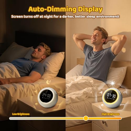Detalle de Mewaii White Noise Machine Baby with Alarm Clock
