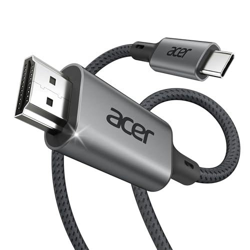 Detalle de Acer USB C to HDMI Cable for Home Office 6.6FT (4K@60Hz) for Laptop