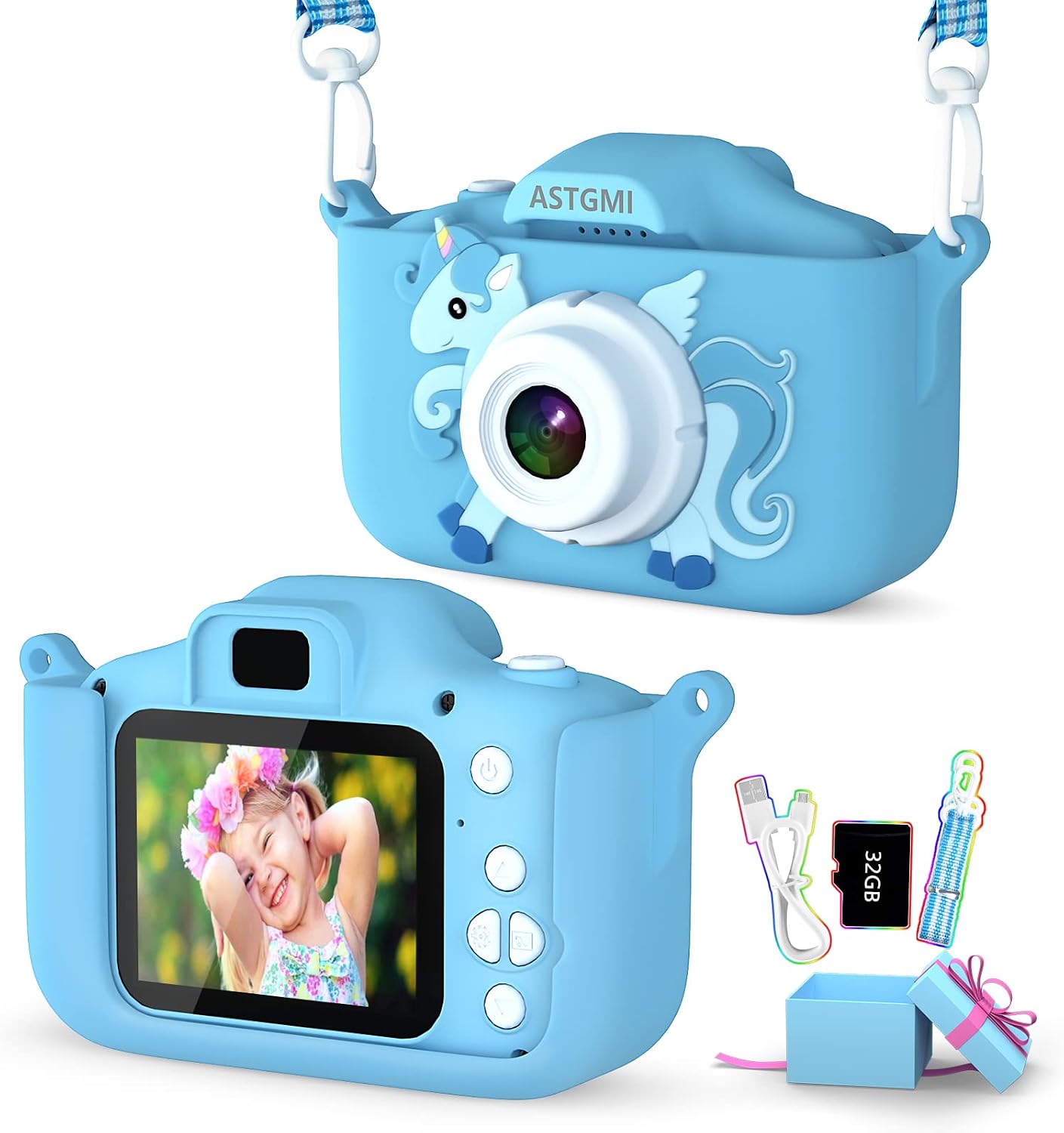 Thumbnail 6 de Kinder Kamera 2,0" Display 1080P Digitalkamera für Kinder