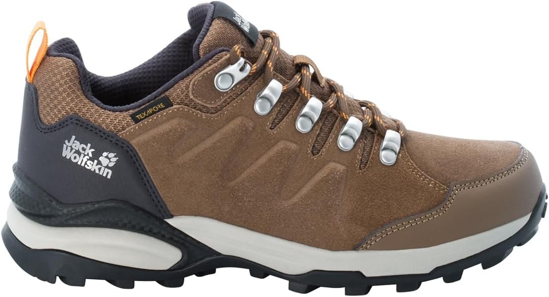 Detalle 2 de Jack Wolfskin Damen Refugio Texapore Low Walking-Schuh – wasserdicht, atmungsaktiv, für leichte Tagestouren