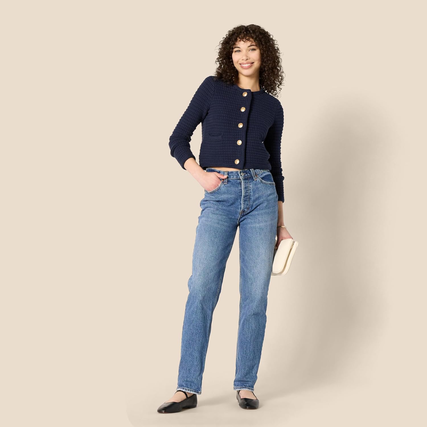 Thumbnail 4 de Amazon Essentials Damen Mittelschwerer Strickpullover mit normaler Passform