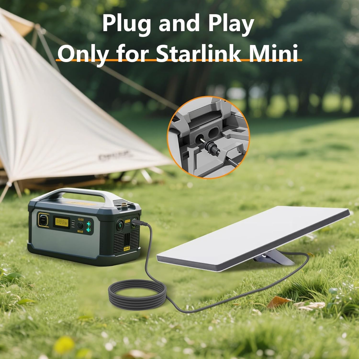 Thumbnail 3 de Starlink Mini Cable 5m USB-C to DC 100W