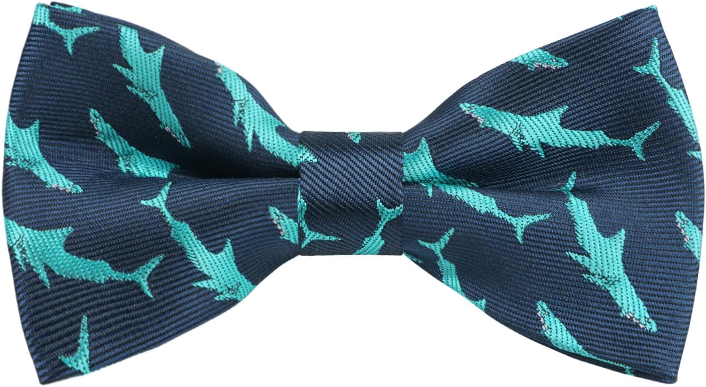 Thumbnail 5 de Alizeal Boys Pre-tied Bow Tie Novelty Adjustable Bow Tie for Birthday, Wedding, Party and Prom