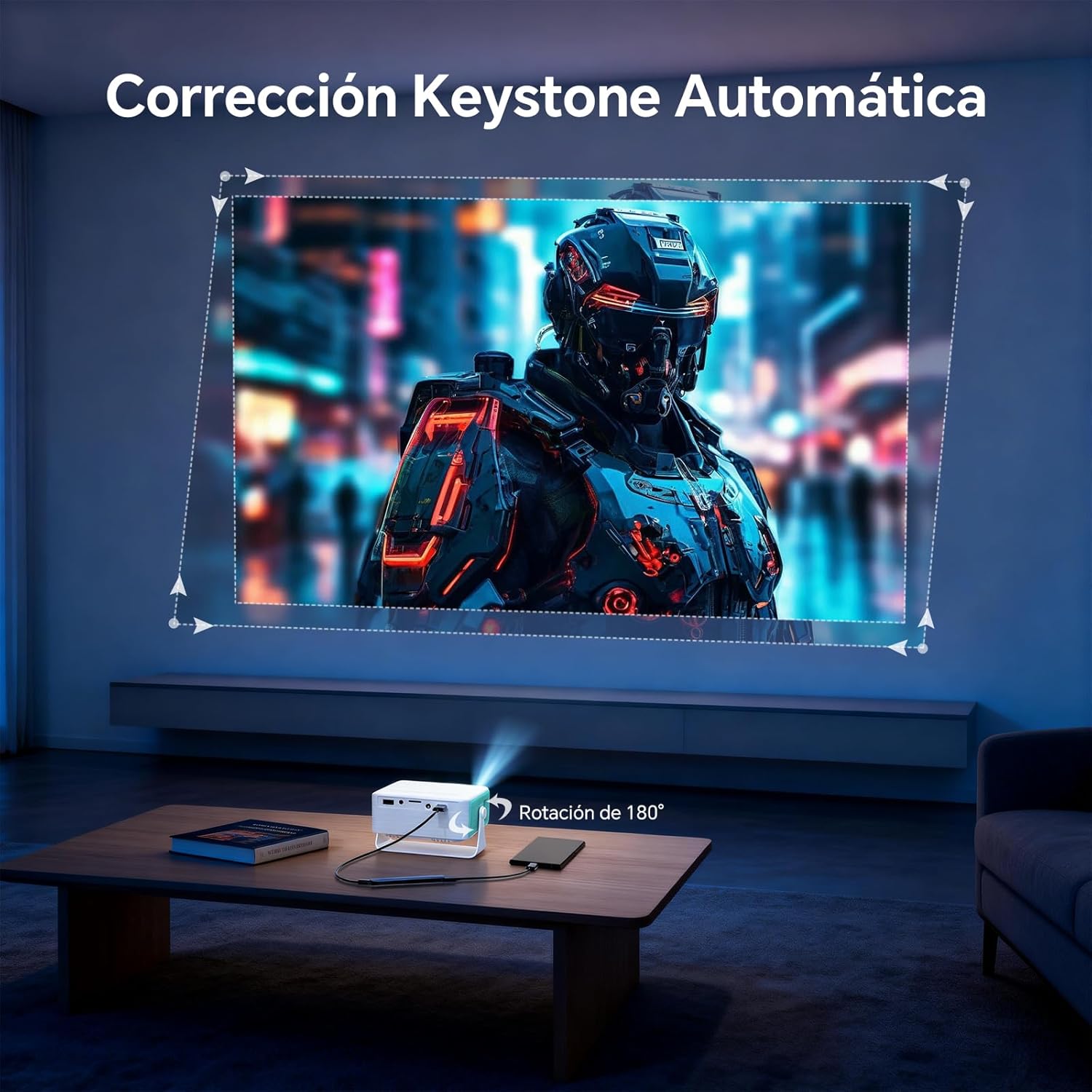Thumbnail 3 de WOLFANG Proyector Portátil Mini