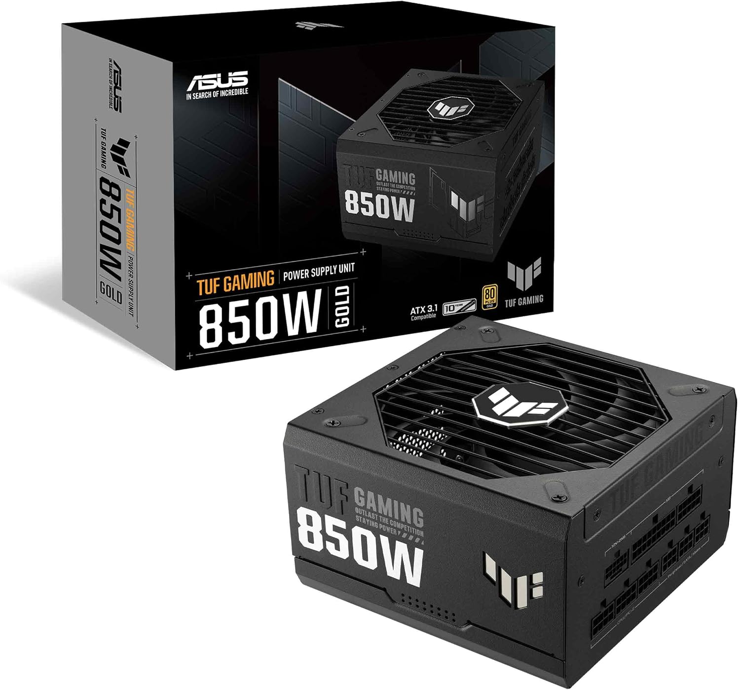 Thumbnail 6 de ASUS TUF Gaming 1000W Gold Power Supply (ATX 3.0, Fully Modular, 80+ Gold, 10-Year Warranty)