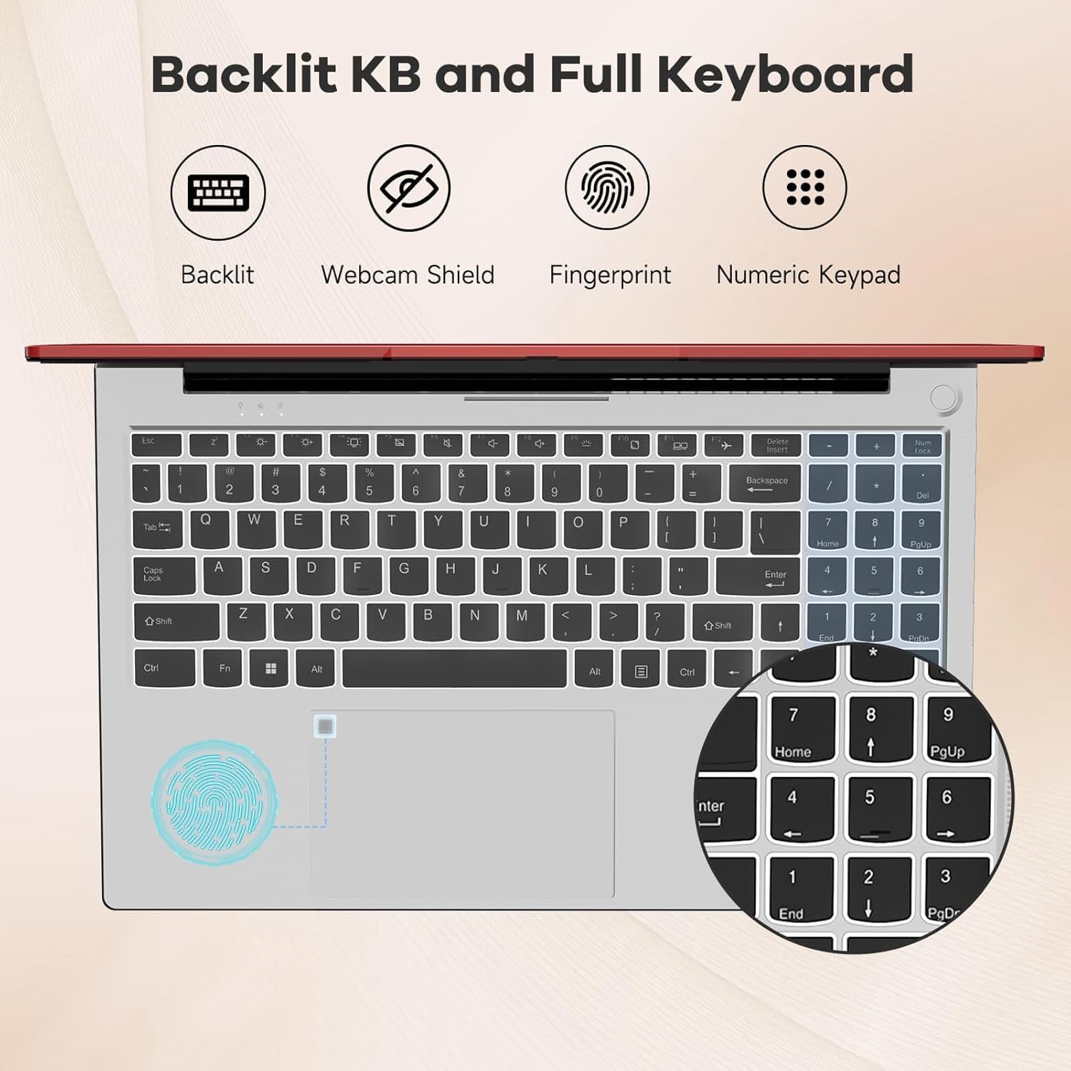 Detalle de NIMO 15.6-inch laptop