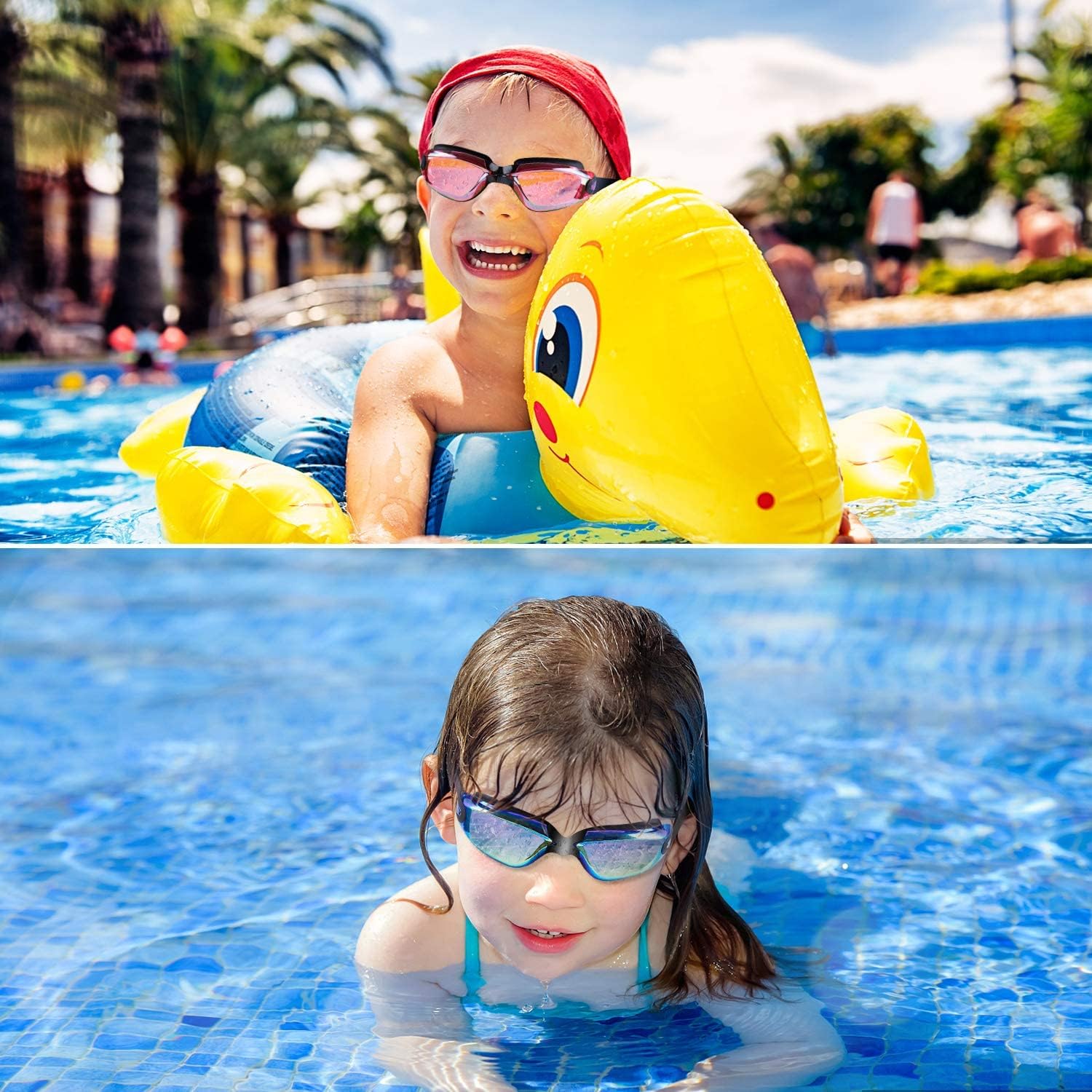 Thumbnail 5 de COOLOO Kids swimming goggles 2 pack