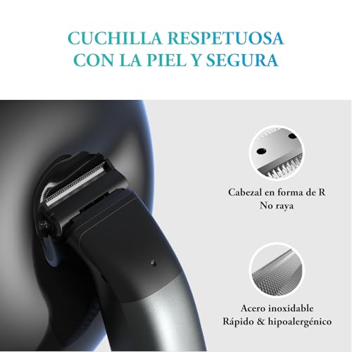 Thumbnail 3 de Afeitadora Corporal Masculina kensen Impermeable para Hombre – depiladora 2 cabezales