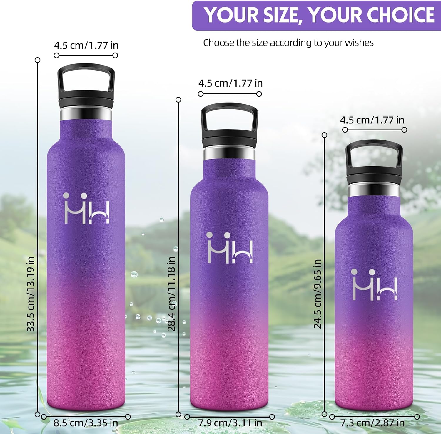 Thumbnail 4 de Mulbijeo Gourde Isotherme 500 ML en INOX