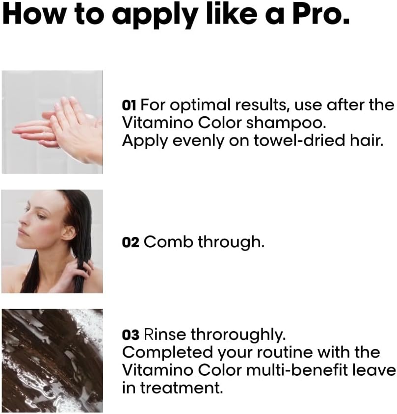 Thumbnail 5 de L’Oréal Professionnel Vitamino Colour Conditioner with Resveratrol for Coloured Hair