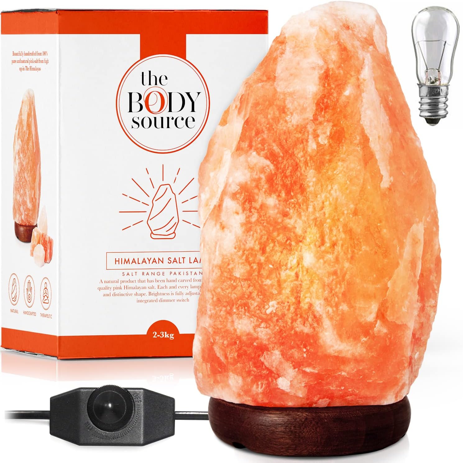 Detalle de The Body Source Himalaya Salzlampe 2-3 kg đŻ