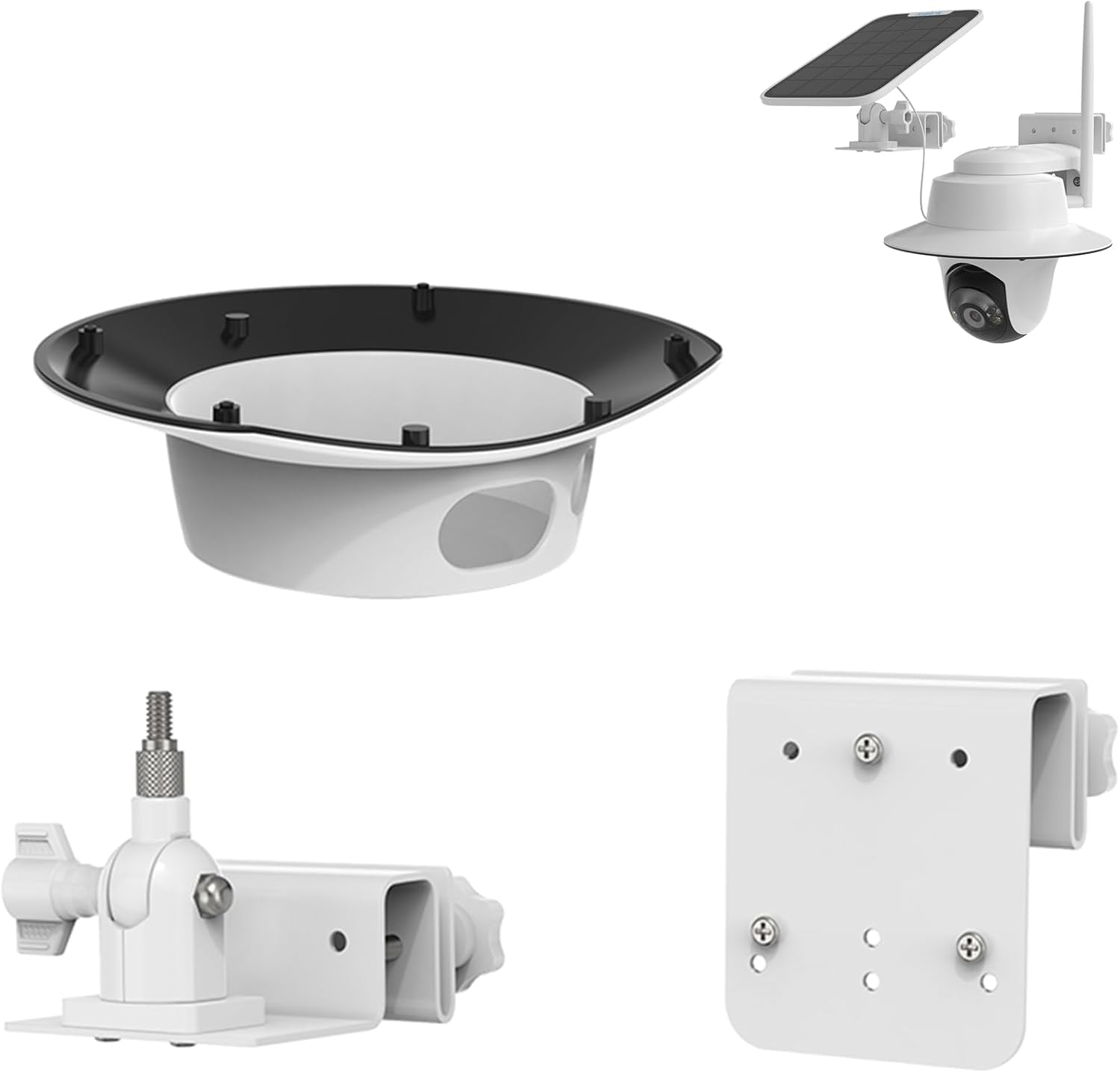 Thumbnail 6 de UIQELYS Gutter Bracket for Reolink Argus PT and Go PT: Durable Outdoor Mount