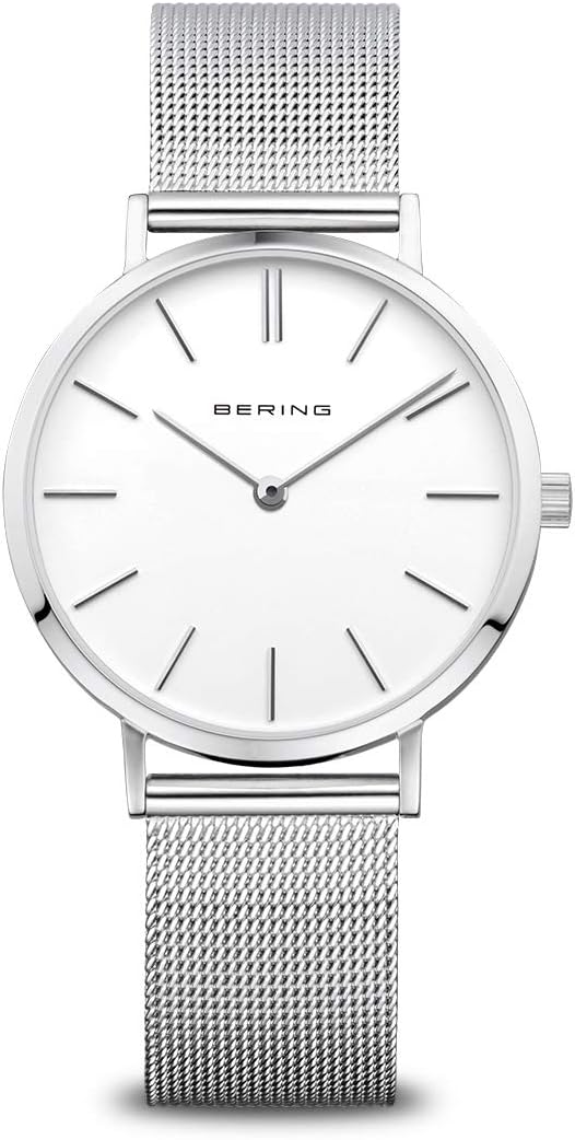 Thumbnail 6 de BERING 14134 Montre À Quartz pour Femme – Élégance minimaliste en acier IP et bracelet Milanais