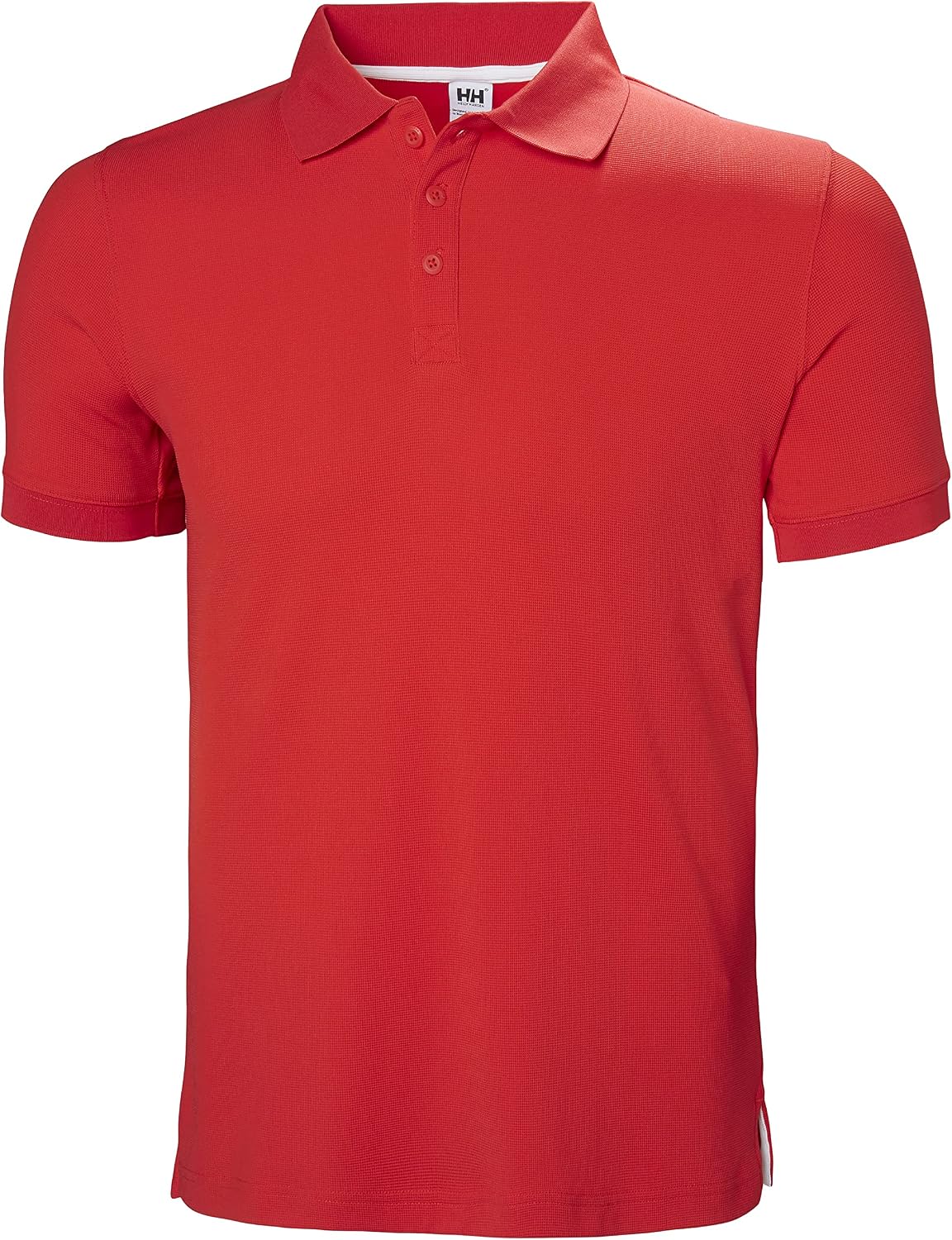 Detalle de Helly Hansen Polo Crewline Polo Uomo (Pacco da 1) – Comfort e stile per attività ad alte prestazioni