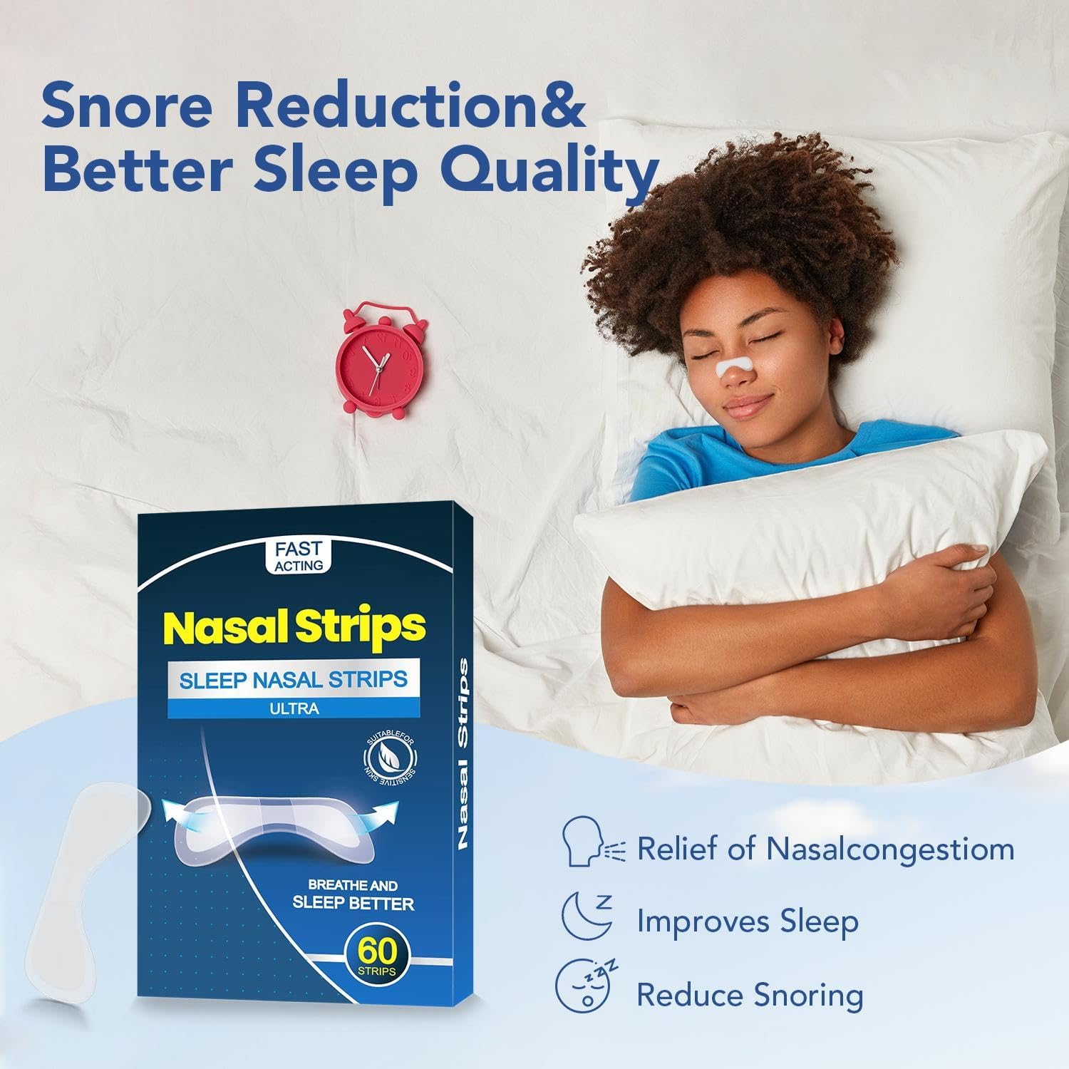 Thumbnail 2 de Nasal Strips, 60 Count