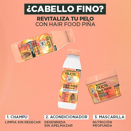 Thumbnail 4 de Garnier Fructis Set 3: Champú, Tratamiento y Mascarilla 🍍