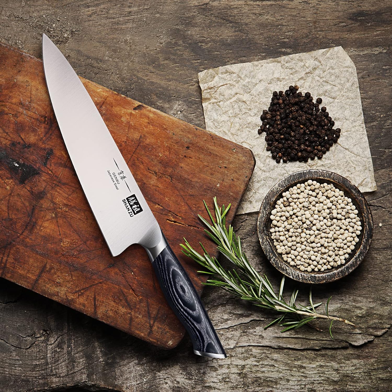 Detalle 2 de SHAN ZU Japanese Chef Knife, 8-inch