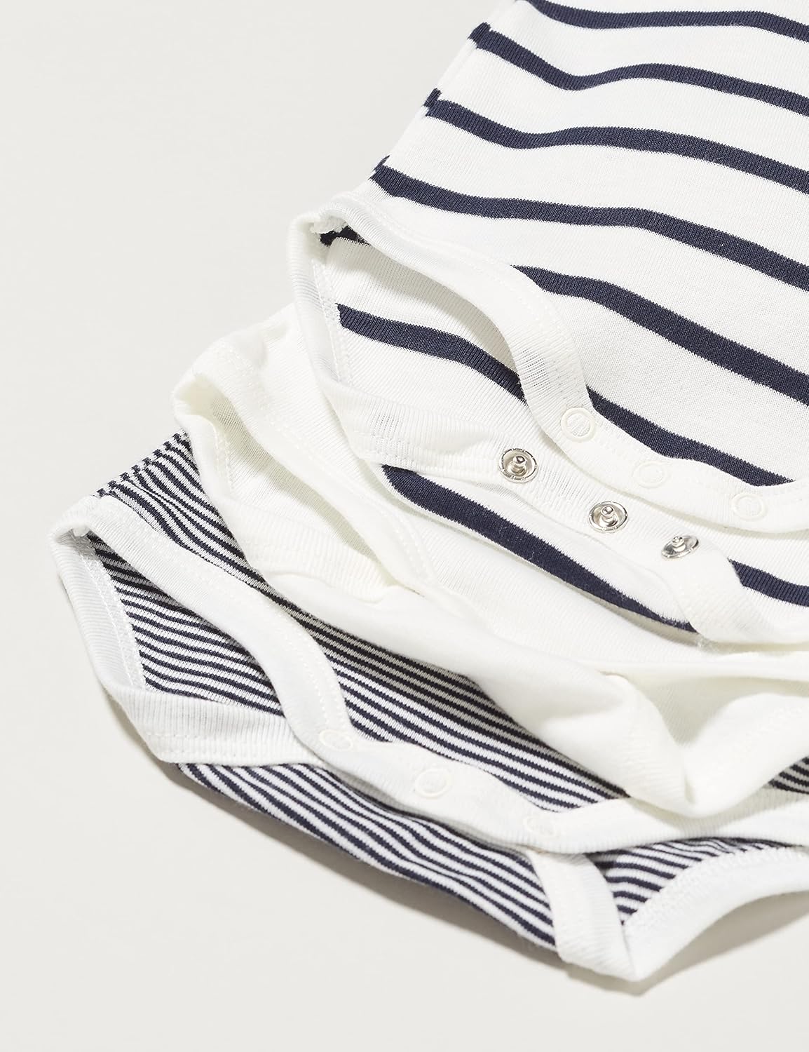 Thumbnail 3 de Petit Bateau A02ei body senza maniche unisex (confezione da 3) in cotone biologico per bimbi 0-24 mesi