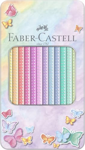 Thumbnail 7 de Faber-Castell Buntstifte Set Sparkle, 12 Pastell Farben Metalletui