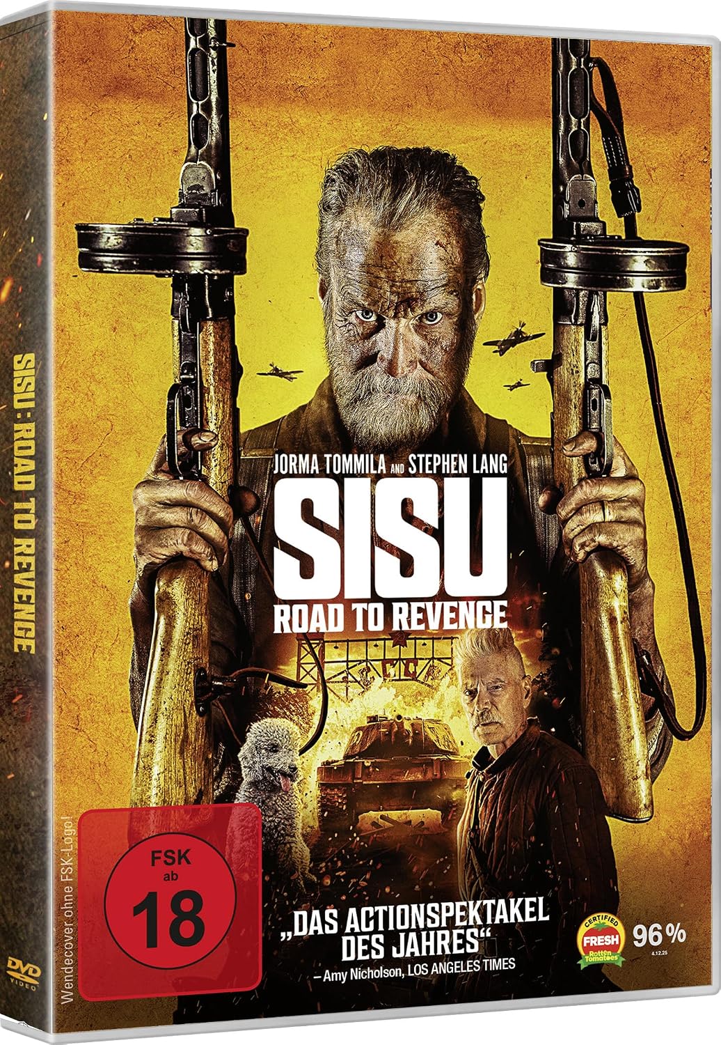 Detalle 2 de Sisu: Road to Revenge – actionfilm i bredbildsformat med Dolby Digital 5.1