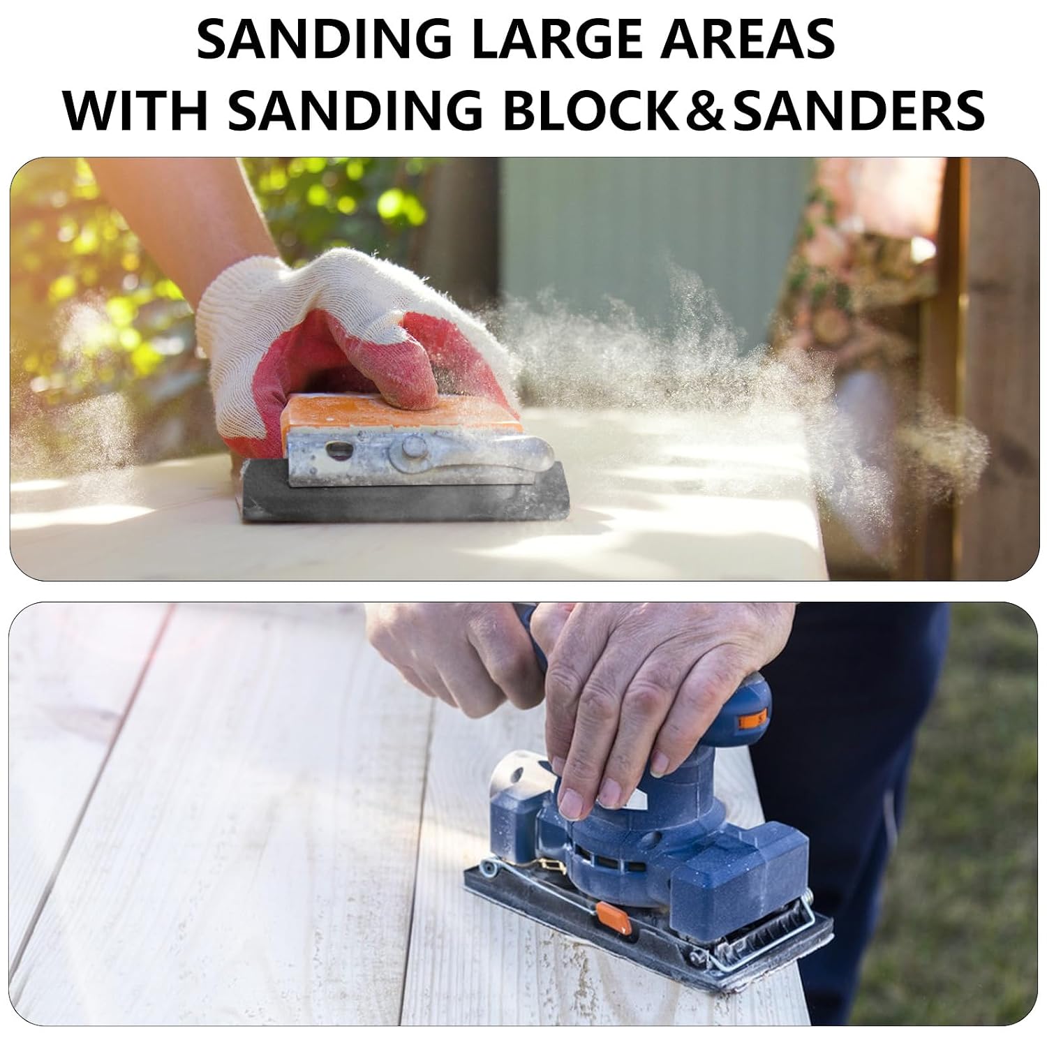 Thumbnail 5 de Shineboc 23CMSZ-CoarseMix Sandpaper, 21-Sheet Wet/Dry Assortment