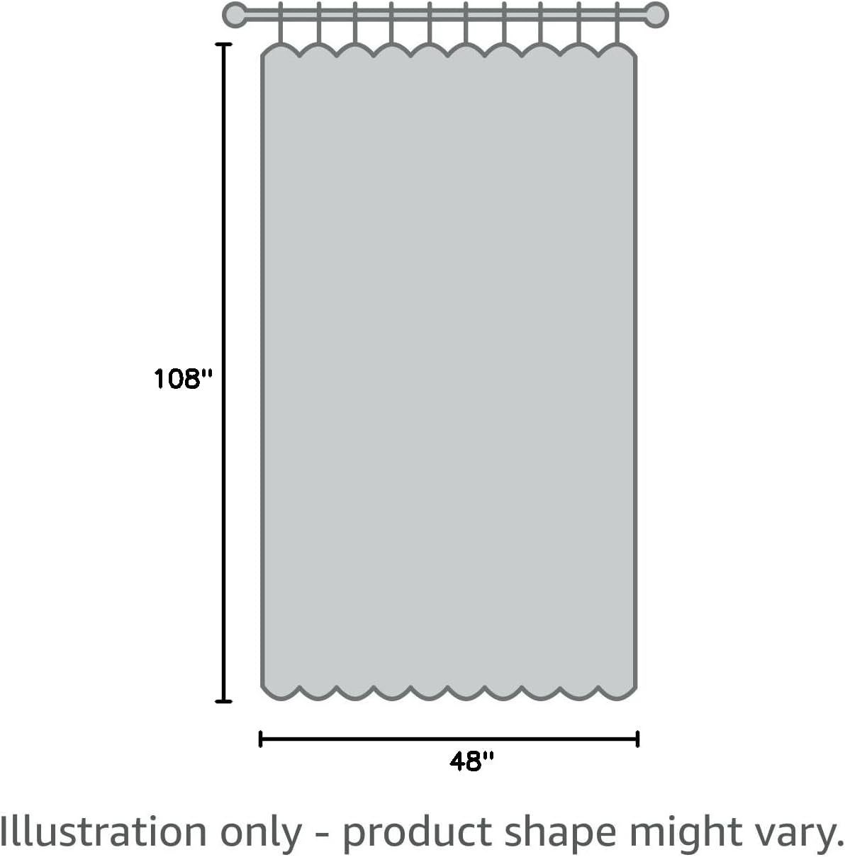 Thumbnail 6 de RYB HOME Curtains, 108 Inches