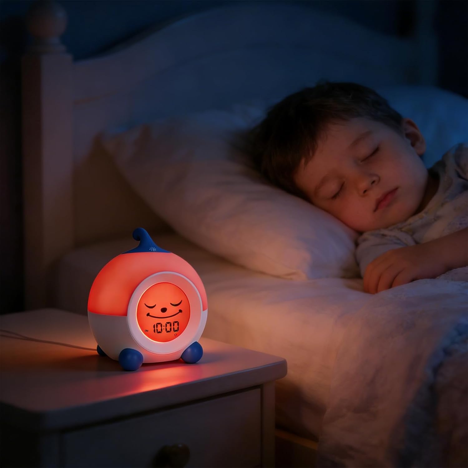 Thumbnail 3 de I·CODE Teach Me Time Kids Alarm Clock – Sleep Trainer for 2–9 Years (Blue)