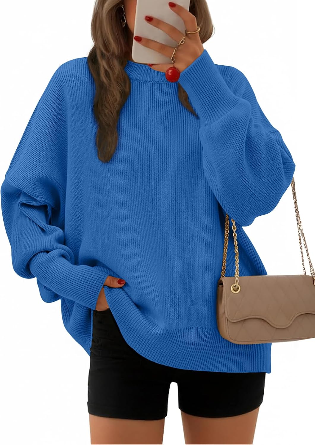 Thumbnail 6 de EFAN Women's Oversized Sweater 2025 Fall Pullover