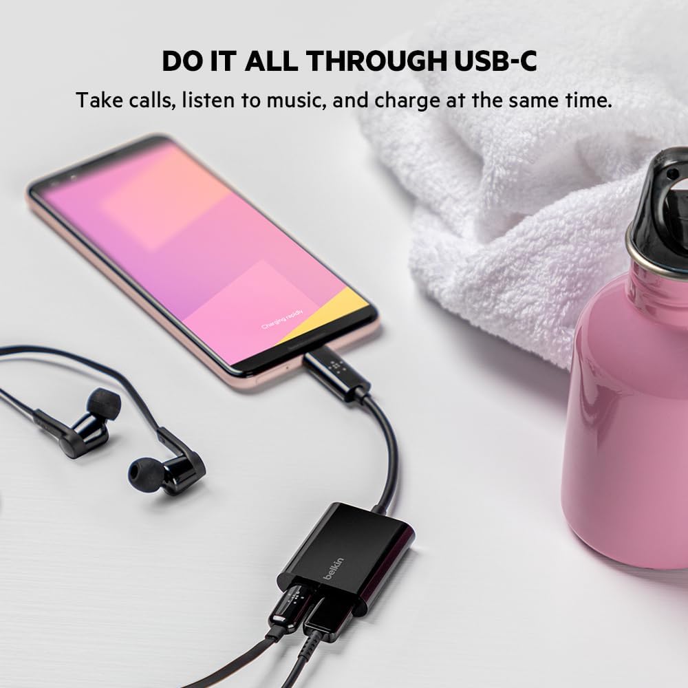 Thumbnail 6 de Belkin F7U081btBLK USB-Cオーディオ・充電アダプター 2ポート・最大60W対応