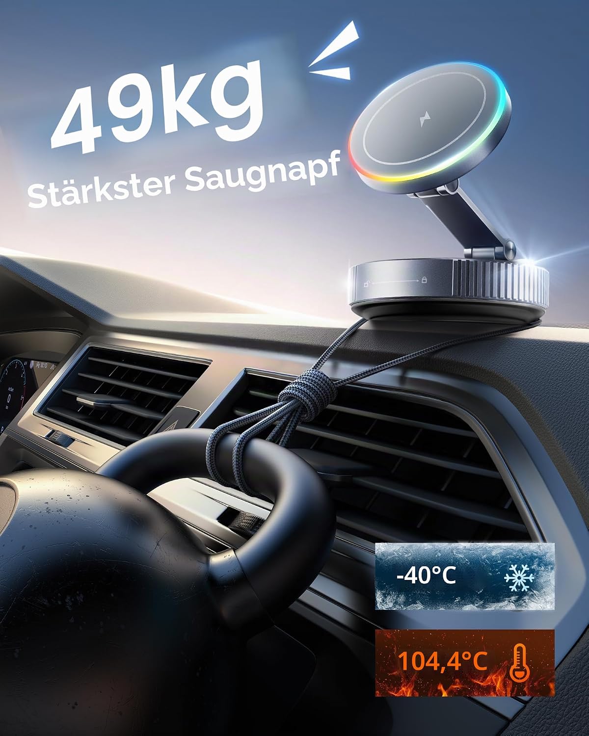 Thumbnail 3 de MagSafe KFZ Halterung mit 15 W Ladefunktion
