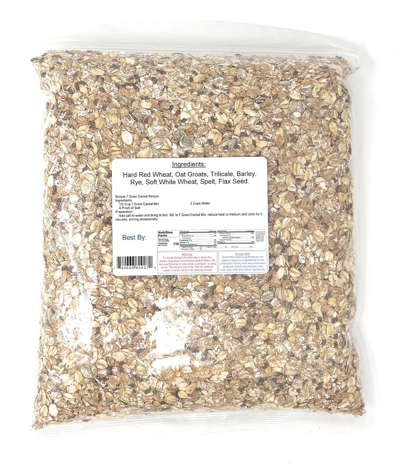 Thumbnail 1 de YANKEETRADERS 7-Grain Cereal with Flax, 3-Pound Bulk Bag